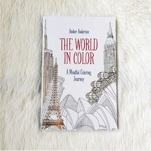 SOLD Athe world in color adult coloring book